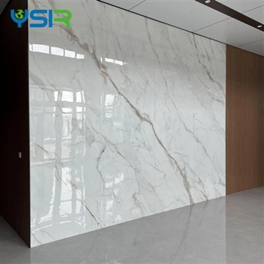 Pvc UV Marble Alternative Sheet Wall Panel